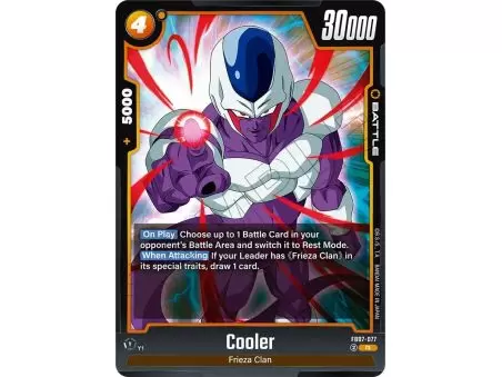 Cooler (Rare) – FB07 Wish for Shenron | Carta DRAGON BALL en México