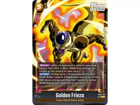 Golden Frieza (Super Rare) – FB07 Wish for Shenron | Carta DRAGON BALL en México