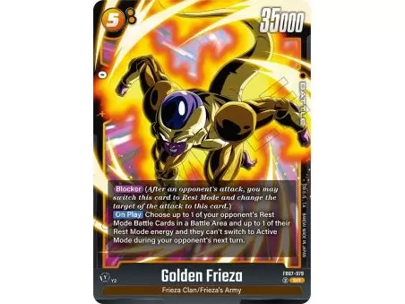 Golden Frieza (Super Rare) – FB07 Wish for Shenron | Carta DRAGON BALL en México