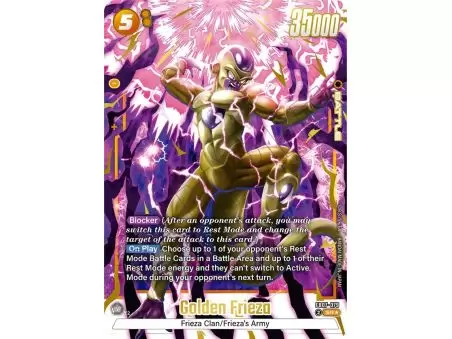 Golden Frieza (Alternate Art) – FB07 Wish for Shenron | Carta DRAGON BALL en México