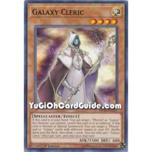 Galaxy Cleric (Common) – 2019 Gold Sarcophagus Mega Pack | Carta YUGIOH en México