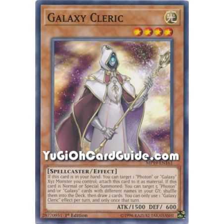 Galaxy Cleric (Common) – 2019 Gold Sarcophagus Mega Pack | Carta YUGIOH en México
