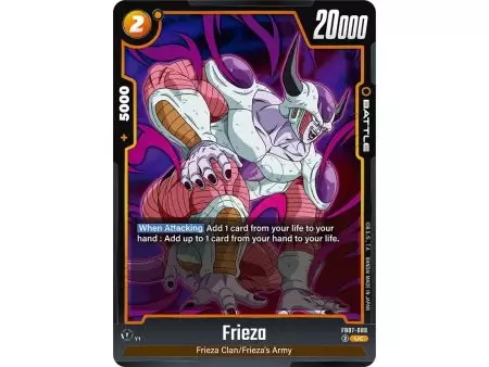 Frieza (Uncommon) – FB07 Wish for Shenron | Carta DRAGON BALL en México