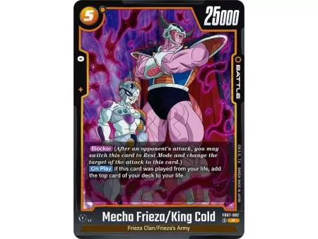 Mecha Frieza/King Cold (Rare) – FB07 Wish for Shenron | Carta DRAGON BALL en México