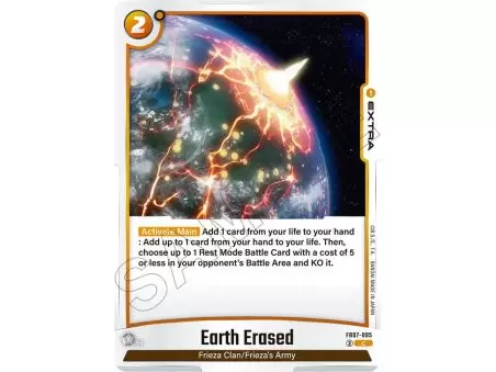 Earth Erased (Common) – FB07 Wish for Shenron | Carta DRAGON BALL en México
