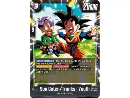 Son Goten/Trunks : Youth (Super Rare) – FB07 Wish for Shenron | Carta DRAGON BALL en México