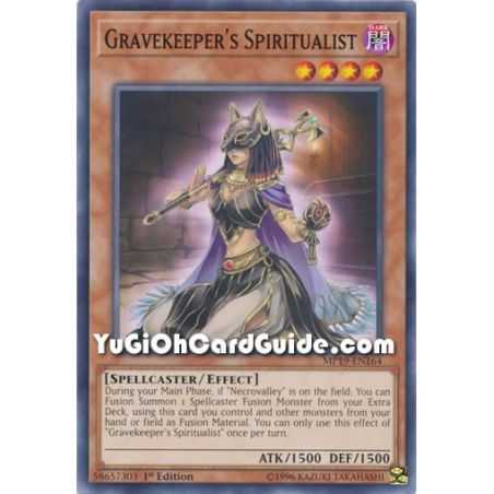 Gravekeepers Spiritualist (Common) – 2019 Gold Sarcophagus Mega Pack | Carta YUGIOH en México