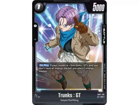 Trunks : GT (Rare) – FB07 Wish for Shenron | Carta DRAGON BALL en México