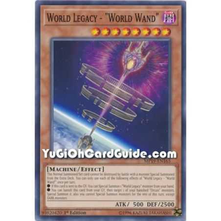 World Legacy - World Wand (Common) – 2019 Gold Sarcophagus Mega Pack | Carta YUGIOH en México