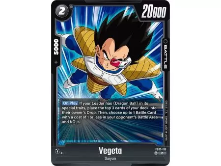 Vegeta (Common) – FB07 Wish for Shenron | Carta DRAGON BALL en México