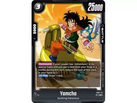 Yamcha (Uncommon) – FB07 Wish for Shenron | Carta DRAGON BALL en México