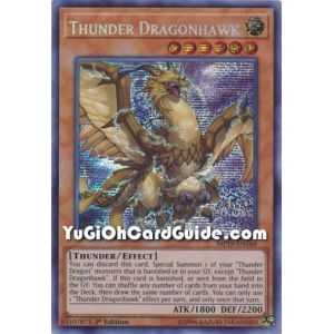 Thunder Dragonhawk (Prismatic Secret Rare) – 2019 Gold Sarcophagus Mega Pack | Carta YUGIOH en México