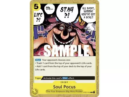Soul Pocus (Common) – ONE PIECE DECKS | Carta ONE PIECE en México
