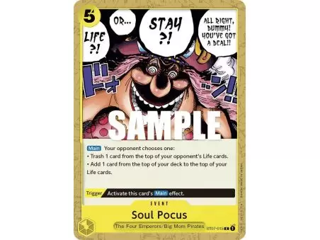 Soul Pocus (Common) – ONE PIECE DECKS | Carta ONE PIECE en México