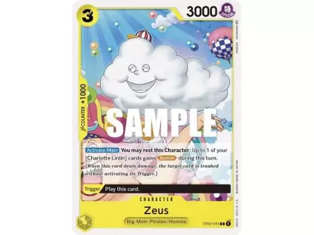 Zeus (Common) – ONE PIECE DECKS | Carta ONE PIECE en México