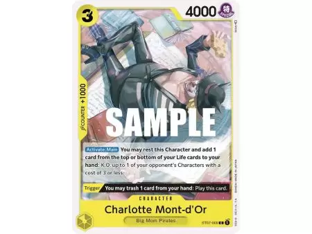 Charlotte Mont-d'Or (Common) – ONE PIECE DECKS | Carta ONE PIECE en México