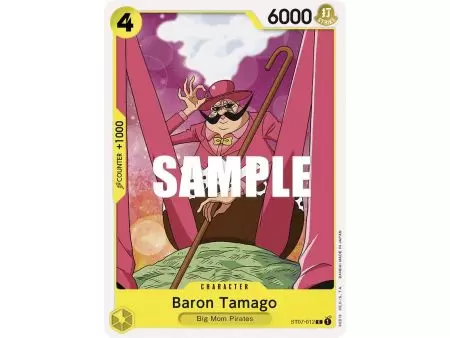Baron Tamago (Common) – ONE PIECE DECKS | Carta ONE PIECE en México