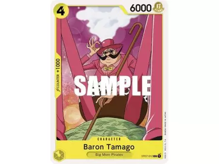 Baron Tamago (Common) – ONE PIECE DECKS | Carta ONE PIECE en México