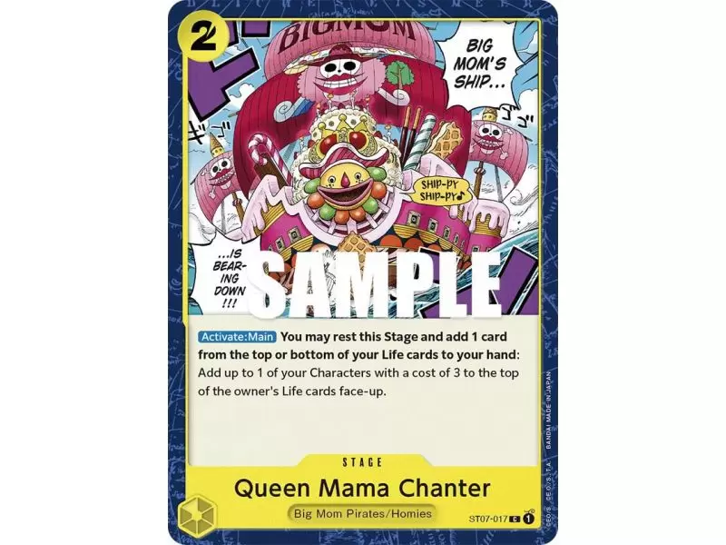 Queen Mama Chanter (Common) – ONE PIECE DECKS | Carta ONE PIECE en México