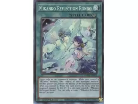 Mikanko Reflection Rondo (Collector's Rare) – Amazing Defenders | Carta YUGIOH en México