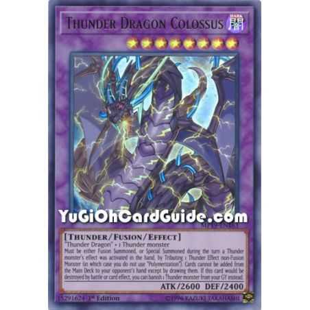 Thunder Dragon Colossus (Ultra Rare) – 2019 Gold Sarcophagus Mega Pack | Carta YUGIOH en México