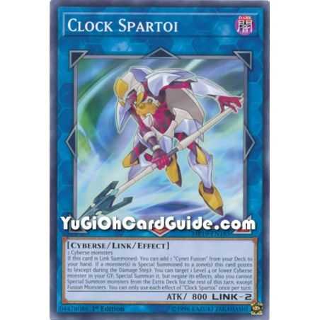 Clock Spartoi (Common) – 2019 Gold Sarcophagus Mega Pack | Carta YUGIOH en México