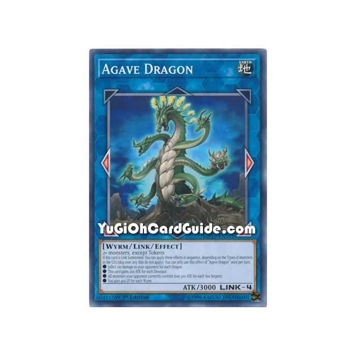 Agave Dragon (Common) – 2019 Gold Sarcophagus Mega Pack | Carta YUGIOH en México