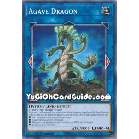 Agave Dragon (Common) – 2019 Gold Sarcophagus Mega Pack | Carta YUGIOH en México