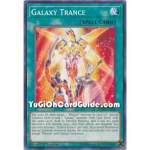 Galaxy Trance (Common) – 2019 Gold Sarcophagus Mega Pack | Carta YUGIOH en México