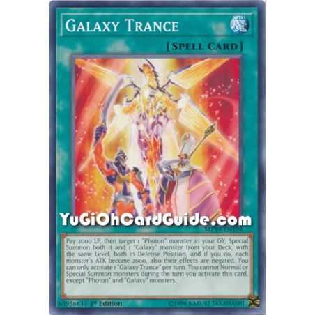 Galaxy Trance (Common) – 2019 Gold Sarcophagus Mega Pack | Carta YUGIOH en México