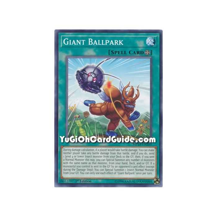 Giant Ballpark (Common) – 2019 Gold Sarcophagus Mega Pack | Carta YUGIOH en México