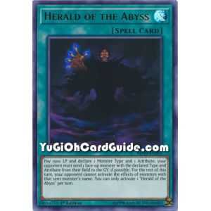 Herald of the Abyss (Ultra Rare) – 2019 Gold Sarcophagus Mega Pack | Carta YUGIOH en México