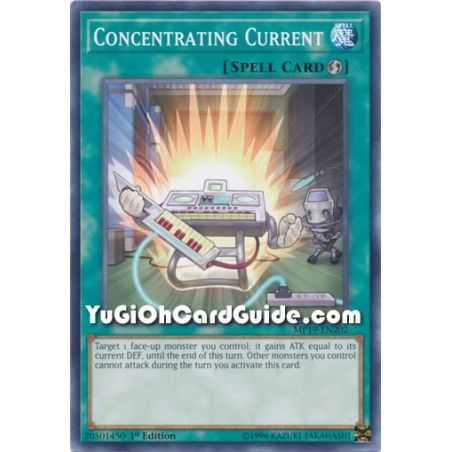 Concentrating Current (Common) – 2019 Gold Sarcophagus Mega Pack | Carta YUGIOH en México