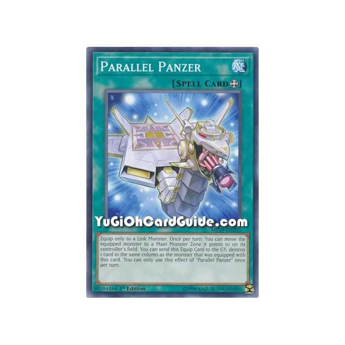 Parallel Panzer (Common) – 2019 Gold Sarcophagus Mega Pack | Carta YUGIOH en México