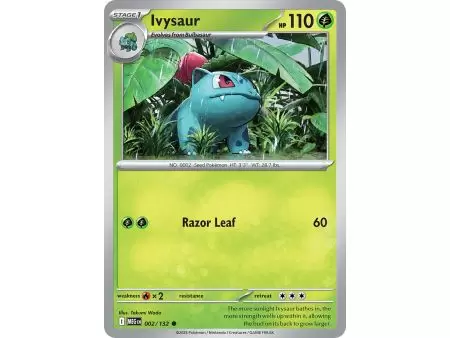 Ivysaur (Common) – ME01 Mega Evolution | Carta POKEMON en México