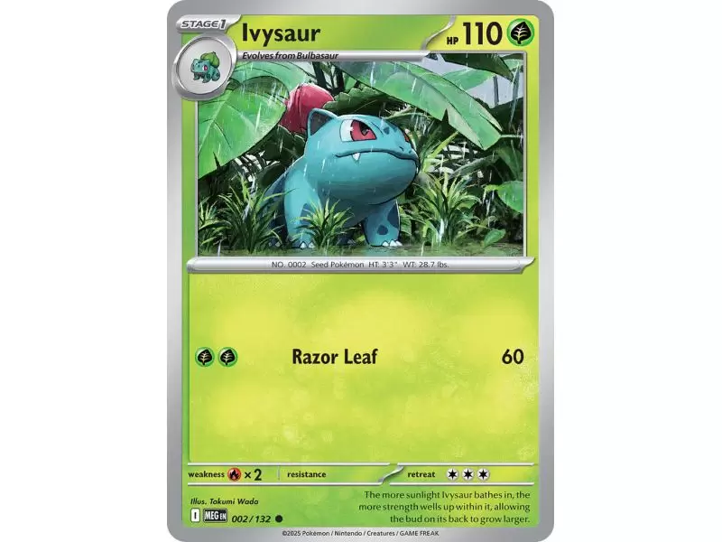 Ivysaur (Common) – ME01 Mega Evolution | Carta POKEMON en México