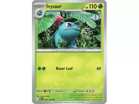 Ivysaur (Common) – ME01 Mega Evolution | Carta POKEMON en México