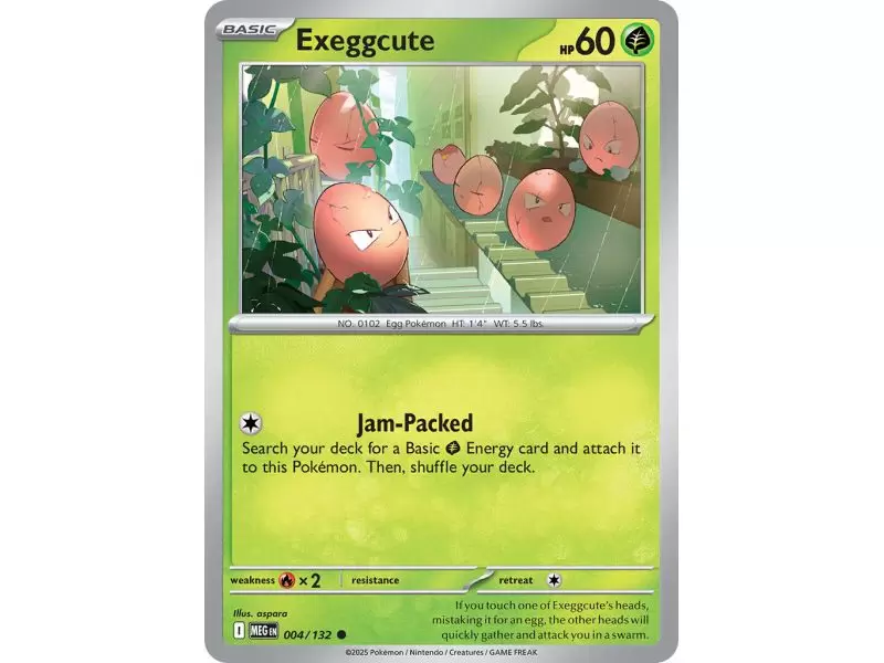 Exeggcute (Common) – ME01 Mega Evolution | Carta POKEMON en México