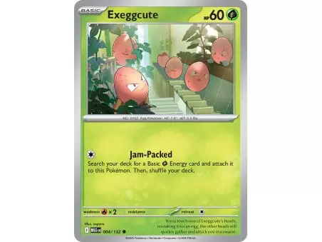 Exeggcute (Common) – ME01 Mega Evolution | Carta POKEMON en México