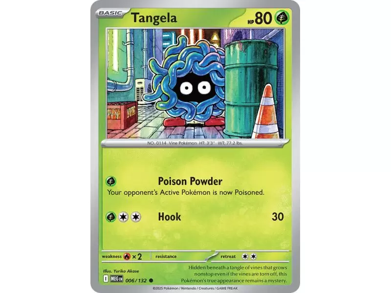 Tangela (Common) – ME01 Mega Evolution | Carta POKEMON en México