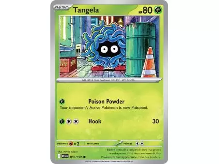 Tangela (Common) – ME01 Mega Evolution | Carta POKEMON en México
