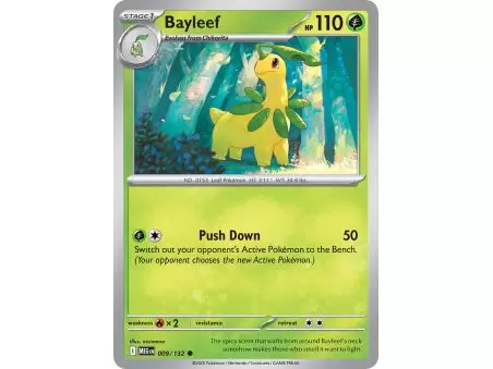 Bayleef (Common) – ME01 Mega Evolution | Carta POKEMON en México