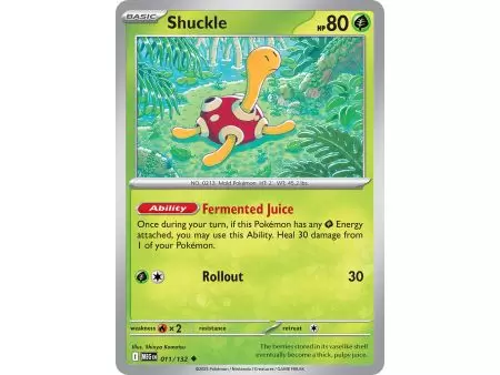 Shuckle (Uncommon) – ME01 Mega Evolution | Carta POKEMON en México