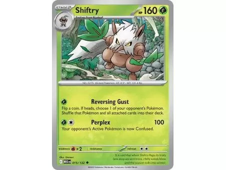 Shiftry (Uncommon) – ME01 Mega Evolution | Carta POKEMON en México