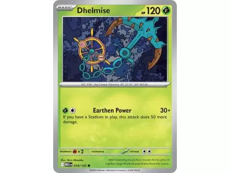 Dhelmise (Common) – ME01 Mega Evolution | Carta POKEMON en México
