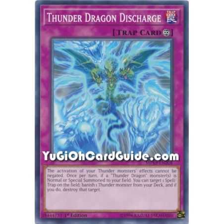 Thunder Dragon Discharge (Common) – 2019 Gold Sarcophagus Mega Pack | Carta YUGIOH en México