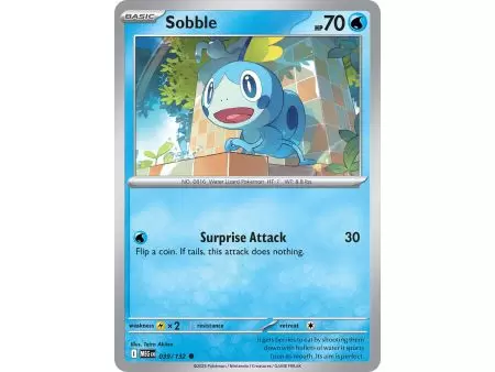 Sobble (Common) – ME01 Mega Evolution | Carta POKEMON en México