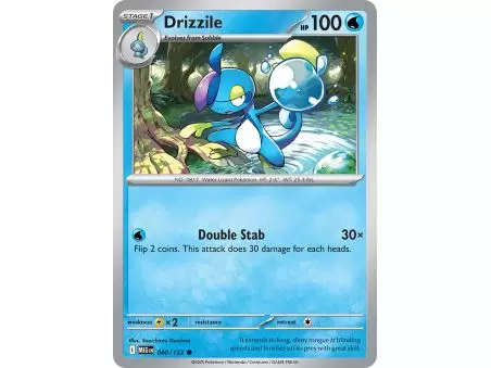 Drizzile (Common) – ME01 Mega Evolution | Carta POKEMON en México