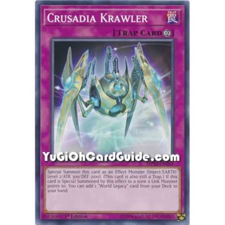Crusadia Krawler (Common) – 2019 Gold Sarcophagus Mega Pack | Carta YUGIOH en México