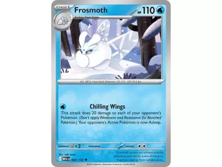 Frosmoth (Uncommon) – ME01 Mega Evolution | Carta POKEMON en México